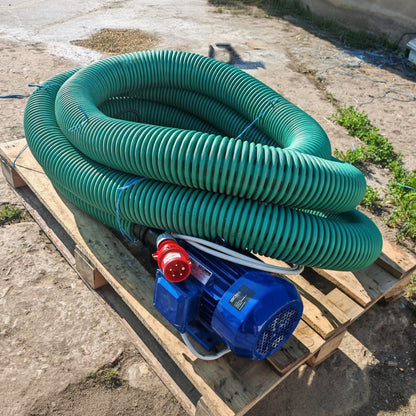 Convoyeur à vis flexible - Moteur 380V - Usage industriel - Céréales, sable, sciure