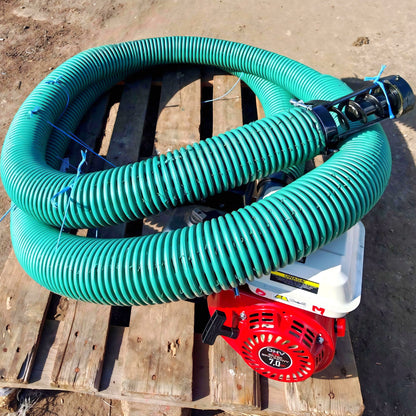 Transporteur de grains avec moteur thermique - Convoyeur flexible 7 CV