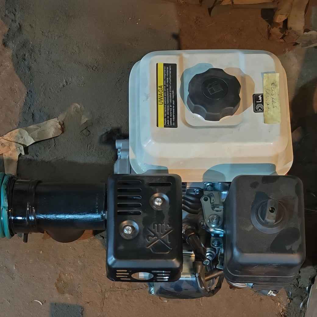 Transporteur de grains avec moteur thermique - Convoyeur flexible 7 CV