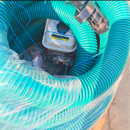 Transporteur de grains avec moteur thermique - Convoyeur flexible 7 CV