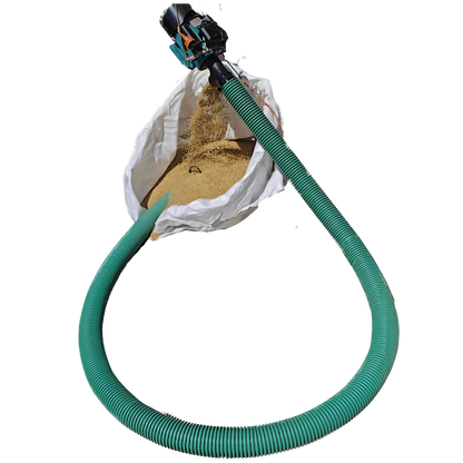 Convoyeur à vis flexible avec moteur 220V - Pour céréales, pellets, plastique