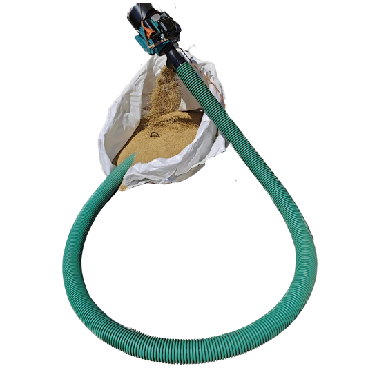 Convoyeur à vis flexible avec moteur 220V - Pour céréales, pellets, plastique