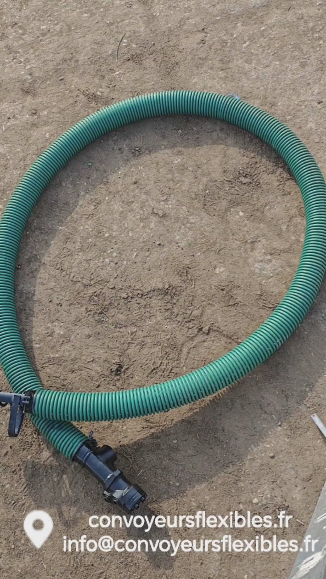 convoyeur à vis flexible 