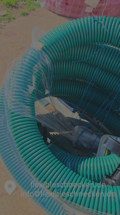 Transporteur de grains avec moteur thermique - Convoyeur flexible 7 CV